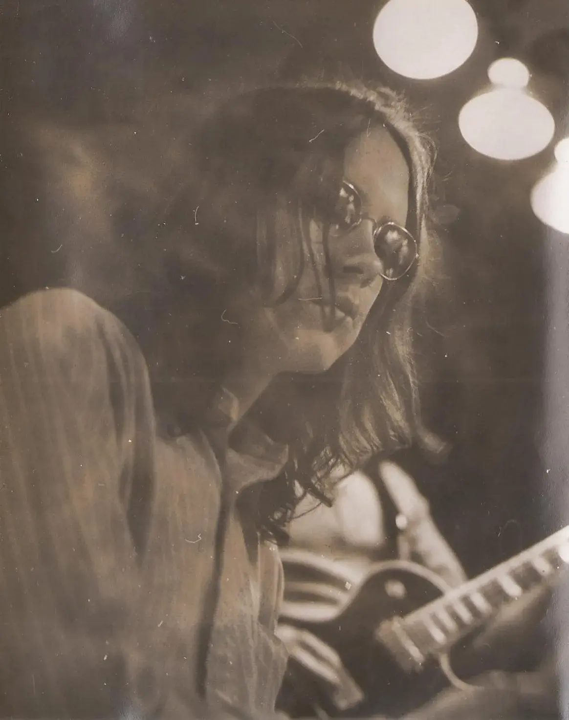 John Crookston on drums