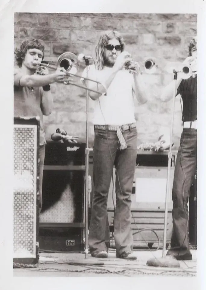 The horn section